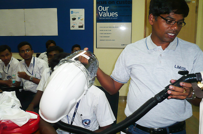 IIISM STUDENTS UNDERWENT AN INDUSTRIAL TRAINING AT LM WIND POWER